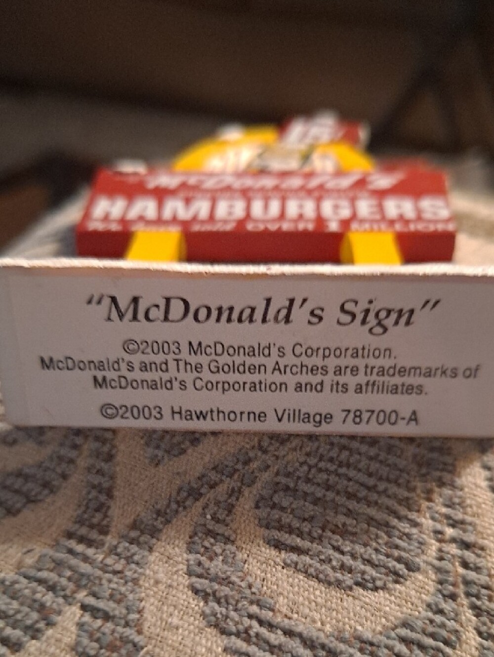 McDonald's Golden Arches Lighted Ceramic Sculpture. Holiday! - Picture 11 of 11